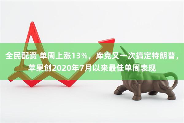 全民配资 单周上涨13%,库克又一次搞定特朗普,苹果创2020年7月以来最佳单周表现